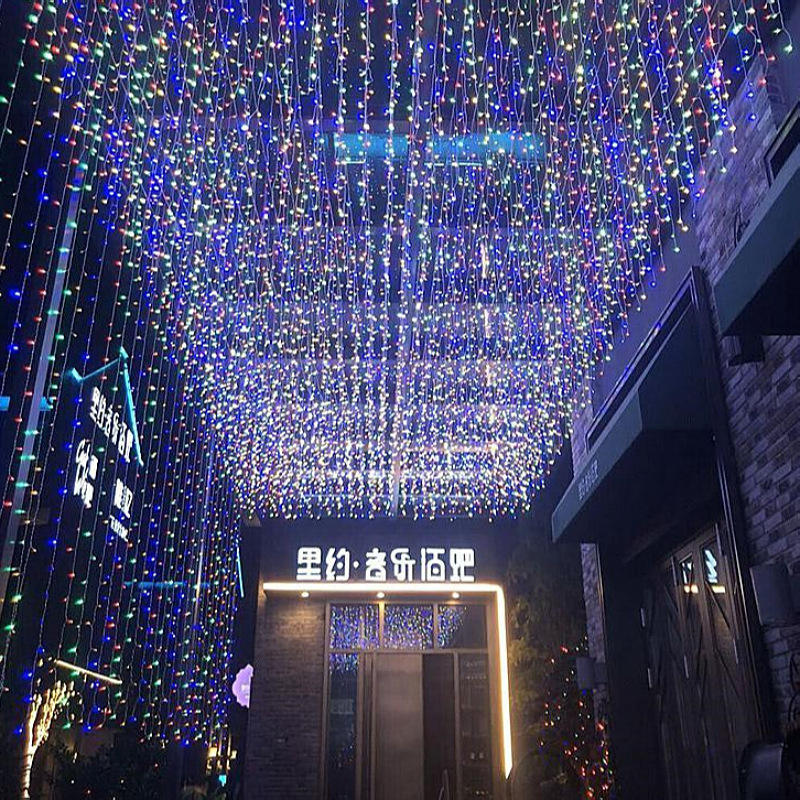 YF 100M LED String Fairy Lights, Waterproof IP44 Christmas Garland for Outdoor Tree Wedding Decorati