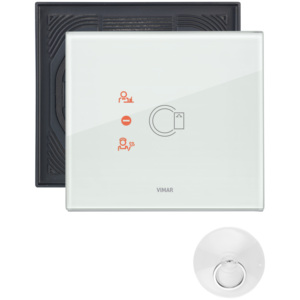 Panel de Control Táctil Vimar 15.5x17.3x4.7 Cm con Iconos para Acceso a Puertas y Funciones de Seguridad - Product Image 1