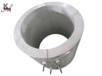 Chauffe-étui en aluminium moulé de type séparé, bande chauffante détachable en aluminium moulé pour étui d'extrusion