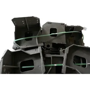 Shredder Slijtage Onderdelen Hamers Roosters Voeringen Rotor Feed Roltanden Voor De Metaalrecycling