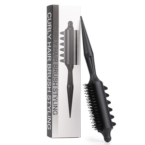 <span class=keywords><strong>Brosse</strong></span> à <span class=keywords><strong>cheveux</strong></span> en nylon antistatique, <span class=keywords><strong>brosse</strong></span> <span class=keywords><strong>ronde</strong></span> <span class=keywords><strong>pour</strong></span> le séchage et le coiffage des <span class=keywords><strong>cheveux</strong></span> - Product Image 3