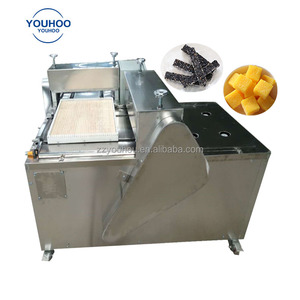 Máquina Cortadora automática de pudín de <span class=keywords><strong>arroz</strong></span>, máquina cortadora de laminación frágil de maní, barra de aperitivos de semillas de sésamo - Product Image 4