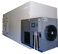 JIUDE Commerciële Voedseldehydrator Fruit- en Groente Droogmachine PLC-gestuurd 220V/380V SUS304 RVS 1 Jaar Garantie