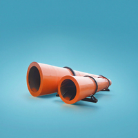 Séchoir à tambour industriel de grande capacité avec chauffage par pompe à chaleur, contrôle PLC, pompe à engrenages, construction en acier au carbone pour produits chimiques