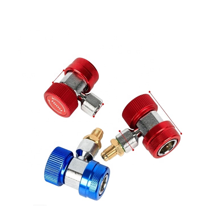 Холодильное манометр высокого и низкого давления сцепное устройство для навесного набор/для 2-полосная коллектор Набор для R134