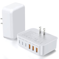 Chargeur universel OEM HNT 100W, adaptateur mural USB-C 5V3A, prise US/EU/UK, charge rapide, chargeur de voyage pour iPhones et téléphones Android