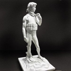Estatua de Resina y Yeso de David Venus para Enseñanza Artística - Figura Nórdica para Bocetos de Naturaleza Muerta - Product Image 3