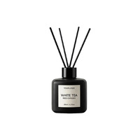 Diffuseur de parfum d'intérieur de luxe à bâtonnets, noir mat, longue durée, écologique, marque privée