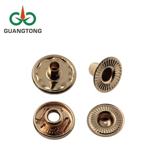 Guangtong Thương Hiệu Tùy Chỉnh Hình Tròn Song Song Mùa Xuân Kim Loại Fastener <span class=keywords><strong>Snap</strong></span> Nút Cho Ví Da Túi Xách - Product Image 2