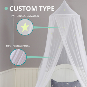 Toile de <span class=keywords><strong>lit</strong></span> avec étoiles fluorescentes qui brillent dans l'obscurité pour bébé, enfants, filles ou adultes, <span class=keywords><strong>moustiquaire</strong></span> de nuit étoilée pour couvrir le berceau - Product Image 3