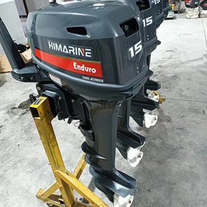 Motor Fuera de Borda de 2 Tiempos y 15 HP, Motor Marino Compatible con <span class=keywords><strong>Yamaha</strong></span> 6B4 <span class=keywords><strong>Enduro</strong></span> E15DMHL para Pescadores - Product Image 4