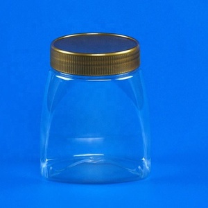 Food Air Tight Storage Container Food Grade Pet Material Air Tight Storage Container For Nuts