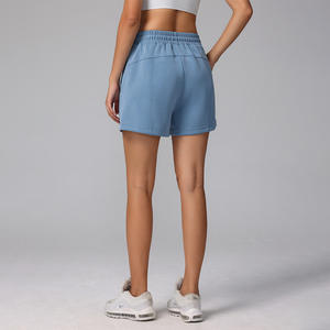 ชุดออกกำลังกายเอวกลางมีกระเป๋าคาดเอวแบบลำลองสำหรับใส่เล่นกีฬาวิ่งออกกำลังกายมีเชือกผูกแบบหลวมสวมใส่สบาย - Product Image 2