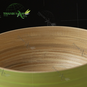 Cuenco de bambú personalizado ecológico moderno reutilizable para el hogar y las fiestas directo desde Vietnam-característica desechable - Product Image 3