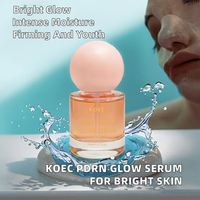 Sérum éclatant aux peptides PDRN KOEC, niacinamide, acide hyaluronique, hydratant, 30 ml, éclaircissant, hydratant, raffermissant pour le visage