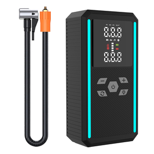 Inflador de Neumáticos Digital de 16V con Arrancador de Emergencia - Compresor de Aire Portátil para Automóviles y Banco de Energía de Emergencia para Autos, Camiones y Motocicletas - Product Image 2