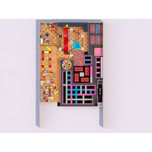 Parque de trampolim infantil grande com playground indoor e trampolim profissional e bola de bolha - Product Image 2