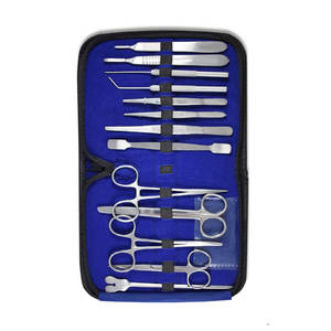 Kit de formation médicale durable le plus vendu pour étudiants, instruments chirurgicaux réutilisables, coussin en silicone pour simulation cutanée, ensemble de pratique de suture - Product Image 4