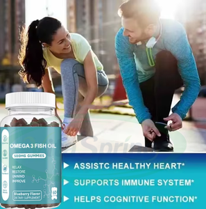 VitaSpring Suppléments Halal Enfants Gommes à l'<span class=keywords><strong>huile</strong></span> <span class=keywords><strong>de</strong></span> <span class=keywords><strong>poisson</strong></span> Santé du cerveau Améliorer la mémoire Gommes à l'<span class=keywords><strong>huile</strong></span> <span class=keywords><strong>de</strong></span> <span class=keywords><strong>poisson</strong></span> Omega 3 - Product Image 2