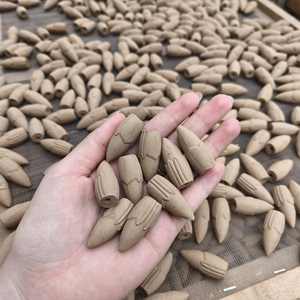 Incienso fragante de madera de agar para el hogar, conos naturales de incienso de flujo inverso, conos en forma de bala con aroma a madera de cedro. - Product Image 3