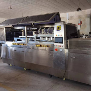 Machine électrique MAP pour boissons Remplissage et scellage automatique de couvercle à feuille unique pour les composants d'engrenage de papier de boîtes en métal et aluminium - Product Image 1