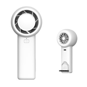 Portable <b>Mini</b> Handheld <b>Fan</b> With Brushless Motor 5W <b>USB</b> Rechargeable Foldable Long Battery Life For Outdoor Use - Product Image 5