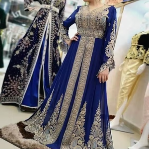 Atiya libas ของผู้หญิง zardozi ชุดเดรสยาวถึงพื้นสำหรับงานแต่งงานและงานปาร์ตี้ - Product Image 6