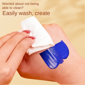 Ensemble de peinture <span class=keywords><strong>gouache</strong></span> Minghua 500 ml, 24 <span class=keywords><strong>couleurs</strong></span>, pour enfants, pigment blanc lavable, emballage moyen, pour les élèves du primaire - Product Image 4