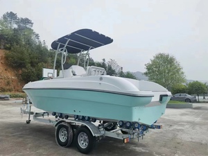 Bateau de pêche sportive en fibre de verre FLIT-620B pour loisirs personnels, bateau à moteur acceptable - Product Image 3