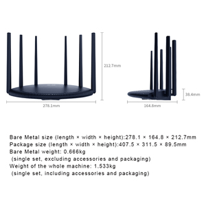 TP-LINK TL-WDR7666 AC1900 Gigabit Wi-fi <span class=keywords><strong>Router</strong></span> dual-band 2.4G + 5g 600m + 1300Mbps chế độ điểm truy cập để sử dụng nhà - Product Image 5
