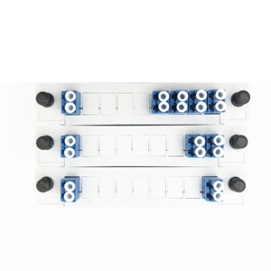 Répartiteur optique de type carte à double fibre avec splitter PLC LC/UPC, répartiteur optique 2*8 LGX - Product Image 1