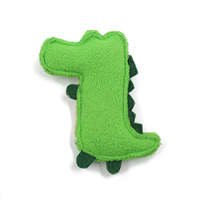 Jouet en peluche doux pour chat en vrac, peluche froissée mignonne, drôle, plat, alligator, cataire, jouet à mâcher interactif pour chat en stock