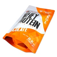 Sachets d'emballage personnalisés pour poudre de protéines de Moringa, pochettes Doypack imprimées sur mesure avec fermeture éclair