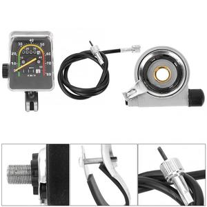 Timeless Analog Bike Meter: Waterproof Mechanical <strong>Speedometer</strong> with Stopwatch for Classic Bicycles - Product Image 5