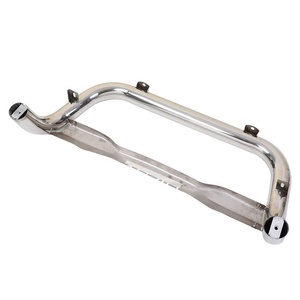 Accessoires automobiles <span class=keywords><strong>Cavin</strong></span>, grille de protection avant en acier inoxydable pour Vigo (2016-2021), style luxueux noir - Product Image 4