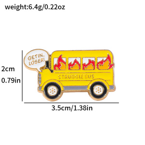 Pin esmaltado de Anime Burning Bus <span class=keywords><strong>Calcifer</strong></span> - Product Image 2