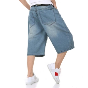 Y2K Light <strong>Blue</strong> Jean Vintage Carpenter Denim <strong>Shorts</strong> Custom Work Jeans <strong>Shorts</strong> for <strong>Men</strong> - Product Image 3