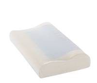 Orthopädisches Umweltfreundliches Komfortables Kühlgel-Memory-Foam Kontur-Kopfkissen aus Bambusfaser für Rücken-, Bauch- und Seitenschlaf