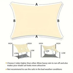<span class=keywords><strong>Toldo</strong></span> <span class=keywords><strong>Rectangular</strong></span> de Tela Oxford Impermeable OEM/ODM, Apto para Protección Solar y UV en Exteriores y Patios - Product Image 6