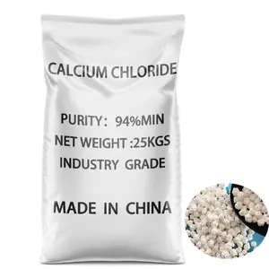 Industriële Kwaliteit/Food Grade Fabriek Prijs Calciumchloride Watervrij 94% Cacl2 Poeder Pellet Prills Cas 10043-52-4 Met Bereik