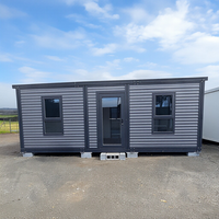 Maison Modulaire Conteneurisée de Luxe 2 Chambres Extensible Structure Acier Étanche pour USA Canada Vente Directe Usine