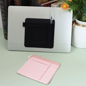 Porte-souris fin en Lycra pour ordinateur portable, sacs de rangement pour souris de bureau, pochettes adhésives pour souris - Product Image 4