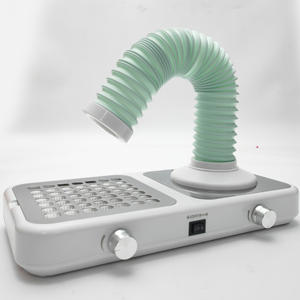 Colector de Polvo IBelieve para Salón de Belleza, Herramienta de Manicura y Pedicura Profesional, <span class=keywords><strong>Aspiradora</strong></span> de Doble Turbina con Succión Superior e Inferior - Product Image 1