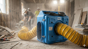 เครื่องกรองอากาศ HEPA ประสิทธิภาพสูง 800CFM สำหรับการฟื้นฟูความเสียหายจากน้ำ - Product Image 6