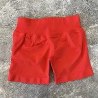 Shorts de sport sans couture taille haute élastique pour femme, 45 couleurs, coupe pêche profonde, effet push-up, pour cyclisme, gym et yoga