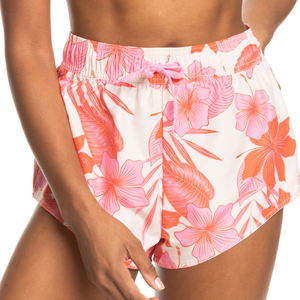 Short de bain d'été Offre Spéciale extensible dans les quatre sens Logo personnalisé Short d'entraînement actif pour femmes à séchage rapide pour femmes - Product Image 1