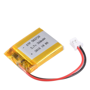 Batterie lithium-ion personnalisée de haute qualité, <span class=keywords><strong>mini</strong></span> batterie lithium-polymère 360 mAh, batterie lithium 3,7 V, cellule de batterie 502728, batterie Lipo - Product Image 3
