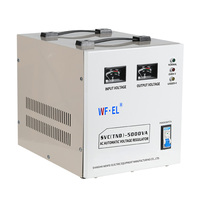 WF.EL SVC (TND) -5000VA Regulator Tegangan Otomatis Penuh 150V AC 5KVA Regulator Tegangan Satu Fasa