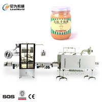 Machine automatique de remplissage et de scellement et d'emballage de bouteilles de Leadworld ketchup et mayonnaise