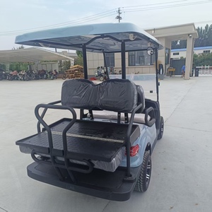 Voiturette de golf compacte 4 places 2025 avec phares LED, freins à tambour hydrauliques, autonomie de 30-50 km, couleur personnalisable - Product Image 6